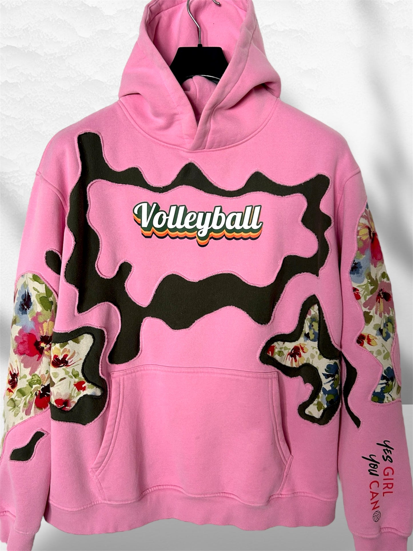 Pink Volleyball-Yes Girl