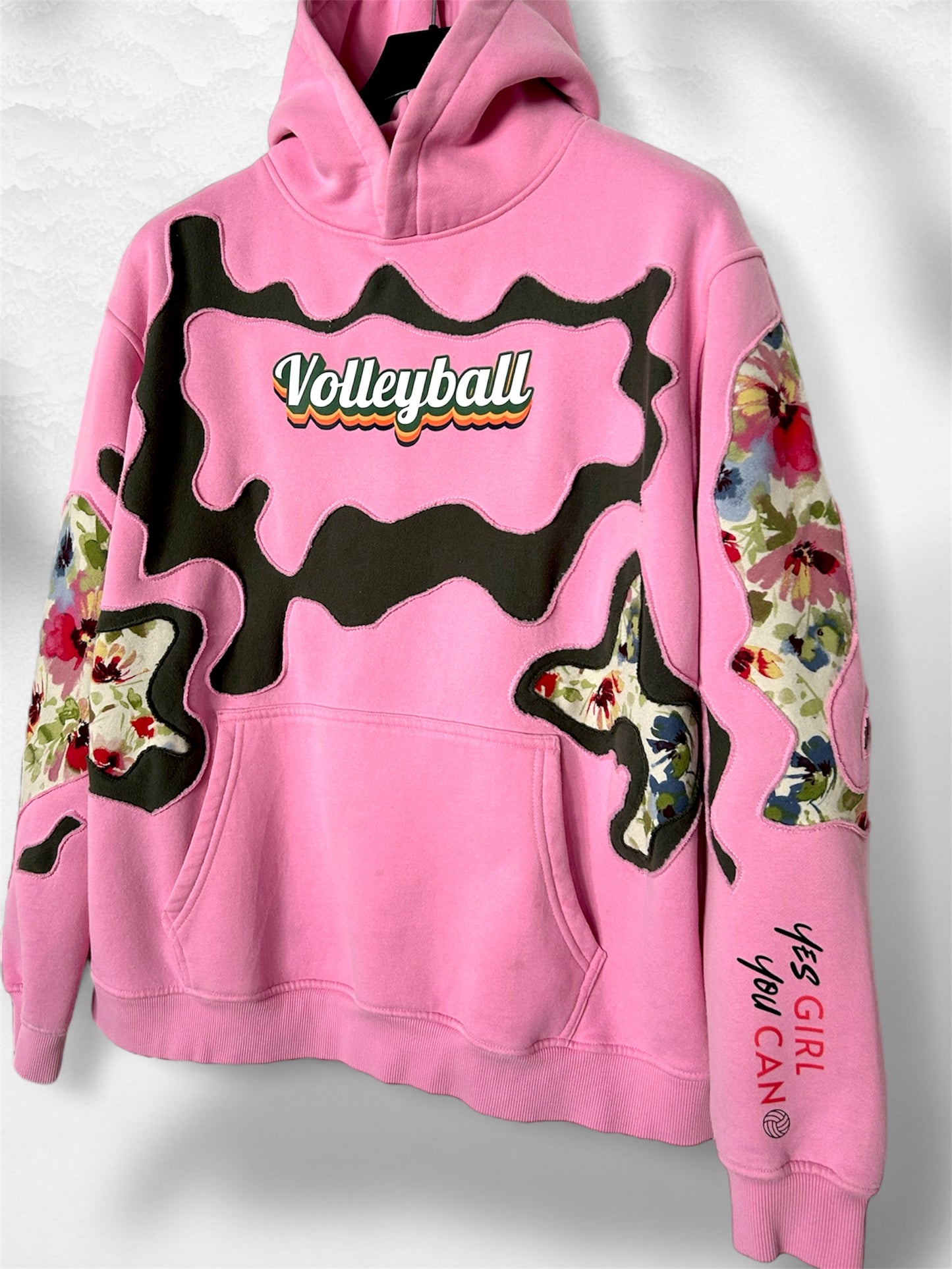 Pink Volleyball-Yes Girl