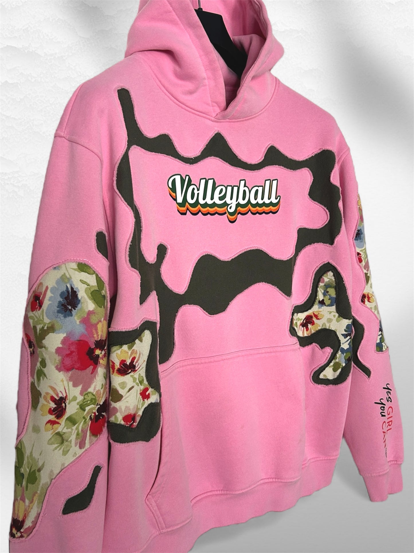 Pink Volleyball-Yes Girl